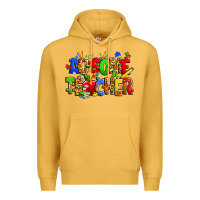 Mustard ausome autism teacher Premium Hoodie - Zillion Design Studio