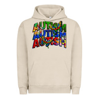 Pigment French Oak autism autism autism Urban Hoodie - Zillion Design Studio