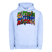 Pigment Grape Ice autism autism autism Urban Hoodie - Zillion Design Studio
