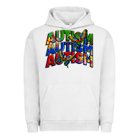 Pigment Lunar Rock autism autism autism Urban Hoodie - Zillion Design Studio