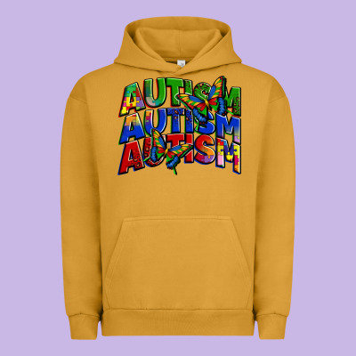 Autism Autism Autism Urban Hoodie Designed By Zillion Design Studio