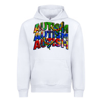 White autism autism autism Urban Hoodie - Zillion Design Studio