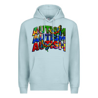 Blue Mist autism autism autism Premium Hoodie - Zillion Design Studio