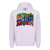 Lilac autism autism autism Premium Hoodie - Zillion Design Studio
