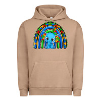 Pigment Burro autism elephant rainbow Urban Hoodie - Zillion Design Studio