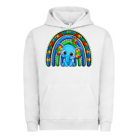 Pigment Lunar Rock autism elephant rainbow Urban Hoodie - Zillion Design Studio