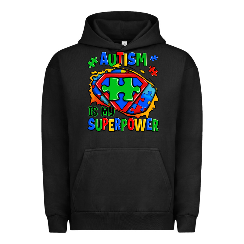 Autism Is My Superpower Ripped Shirt Urban Hoodie by Zillion Design Studio | Teevron