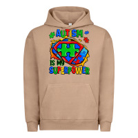 Pigment Burro autism is my superpower ripped shirt Urban Hoodie - Zillion Design Studio