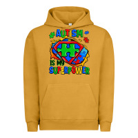 Pigment Peanut Butter autism is my superpower ripped shirt Urban Hoodie - Zillion Design Studio