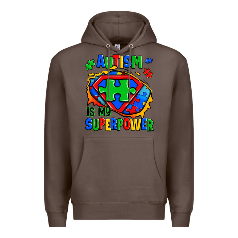 Autism Is My Superpower Ripped Shirt Premium Hoodie by Zillion Design Studio | Teevron