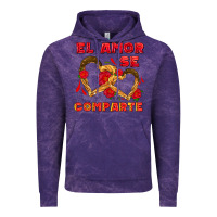 Cloud Purple el amor se comparte with churros Vintage Hoodie - AdoDesignShop