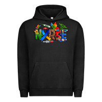 Pigment Black autism nurse Urban Hoodie - Zillion Design Studio