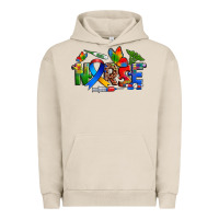 Pigment French Oak autism nurse Urban Hoodie - Zillion Design Studio