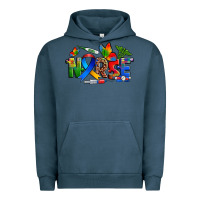 Pigment Midnight Navy autism nurse Urban Hoodie - Zillion Design Studio