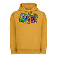 Pigment Peanut Butter autism nurse Urban Hoodie - Zillion Design Studio