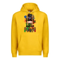 Lemon autism mom messy bun Premium Hoodie - Zillion Design Studio