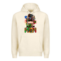 Tofu autism mom messy bun Premium Hoodie - Zillion Design Studio