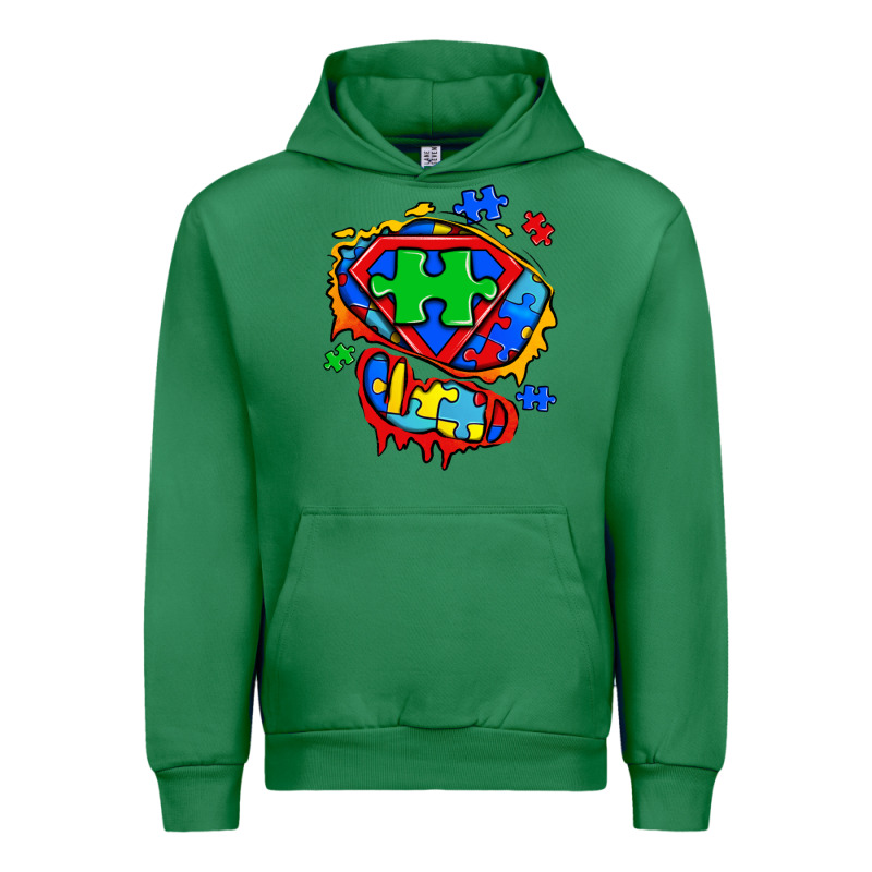 Autism Superhero Ripped Tshirt Urban Hoodie by Zillion Design Studio | Teevron