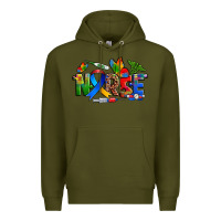Army Green autism nurse Premium Hoodie - Zillion Design Studio
