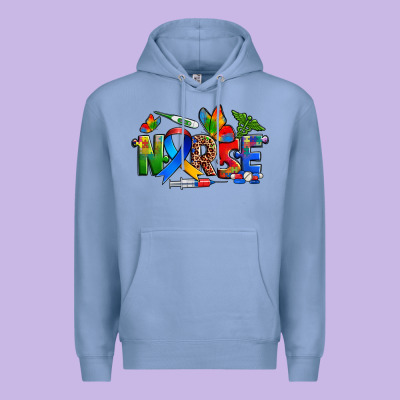 Autism Nurse Premium Hoodie Designed By Zillion Design Studio