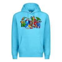 Ocean Blue autism nurse Premium Hoodie - Zillion Design Studio