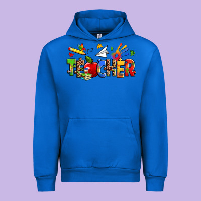 Autism Teacher Urban Hoodie Designed By Zillion Design Studio