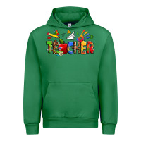 Emerald autism teacher Urban Hoodie - Zillion Design Studio