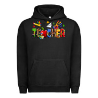 Pigment Black autism teacher Urban Hoodie - Zillion Design Studio