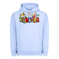 Pigment Grape Ice autism teacher Urban Hoodie - Zillion Design Studio