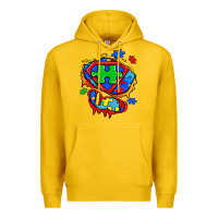 Lemon autism superhero ripped tshirt Premium Hoodie - Zillion Design Studio