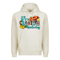 Oatmeal Heather its a crawfish kinda day Premium Hoodie - AdoDesignShop
