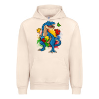 Sandshell autism trex Urban Hoodie - Zillion Design Studio