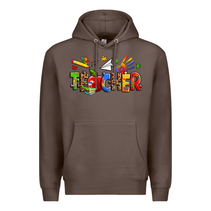 Autism Teacher Premium Hoodie by Zillion Design Studio | Teevron