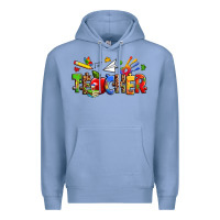 Colony Blue autism teacher Premium Hoodie - Zillion Design Studio