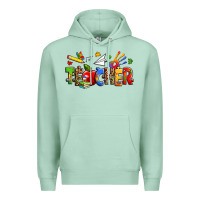 Seafoam autism teacher Premium Hoodie - Zillion Design Studio