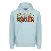 Blue Mist autism teacher Premium Hoodie - Zillion Design Studio