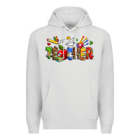 Dove Grey autism teacher Premium Hoodie - Zillion Design Studio