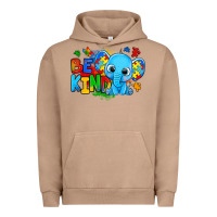 Pigment Burro be kind autism elephant Urban Hoodie - Zillion Design Studio