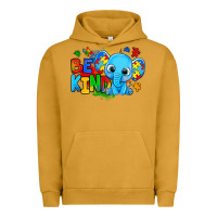 Pigment Peanut Butter be kind autism elephant Urban Hoodie - Zillion Design Studio