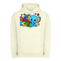 Pigment Pistachio be kind autism elephant Urban Hoodie - Zillion Design Studio