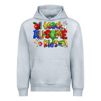 Heather Grey i teach ausome kids autism teacher Urban Hoodie - Zillion Design Studio