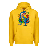 Lemon autism trex Premium Hoodie - Zillion Design Studio