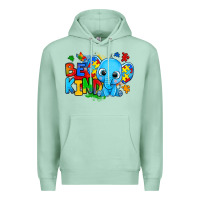 Seafoam be kind autism elephant Premium Hoodie - Zillion Design Studio