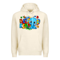 Be Kind Autism Elephant Premium Hoodie | Teevron