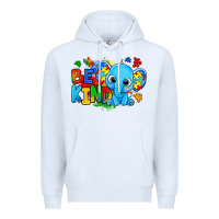 White be kind autism elephant Premium Hoodie - Zillion Design Studio