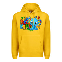 Lemon be kind autism elephant Premium Hoodie - Zillion Design Studio