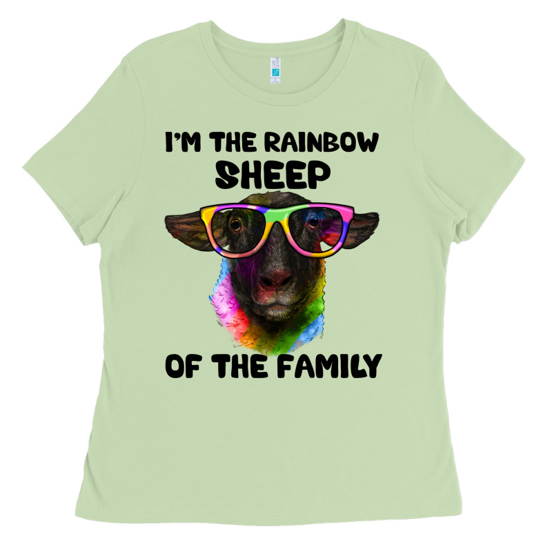 I'm The Rainbow Sheep Of The Family Suffolk Sheep Ladies Tee by Artiststas | Teevron