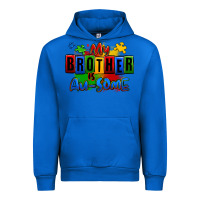 Cobalt my brother is ausome autism Urban Hoodie - Zillion Design Studio