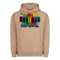 Pigment Burro my brother is ausome autism Urban Hoodie - Zillion Design Studio