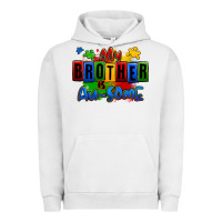 Pigment Lunar Rock my brother is ausome autism Urban Hoodie - Zillion Design Studio